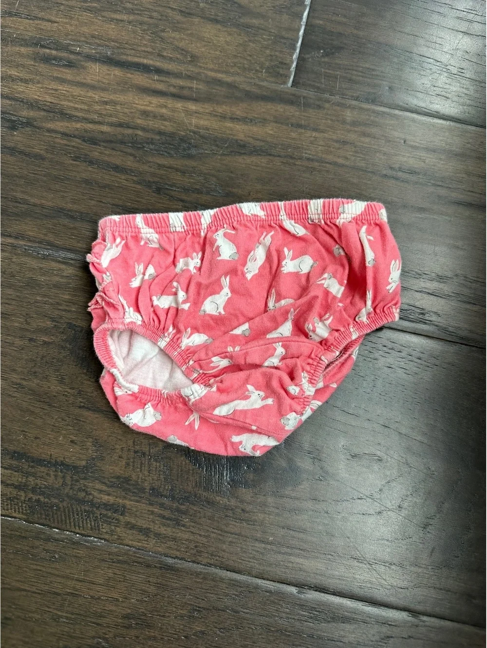 Mini Boden Baby Girl Bunny Pink Diaper Bloomers 0-3M